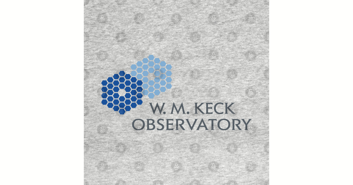W. M. Keck Observatory logo Keck Observatory Logo TShirt TeePublic